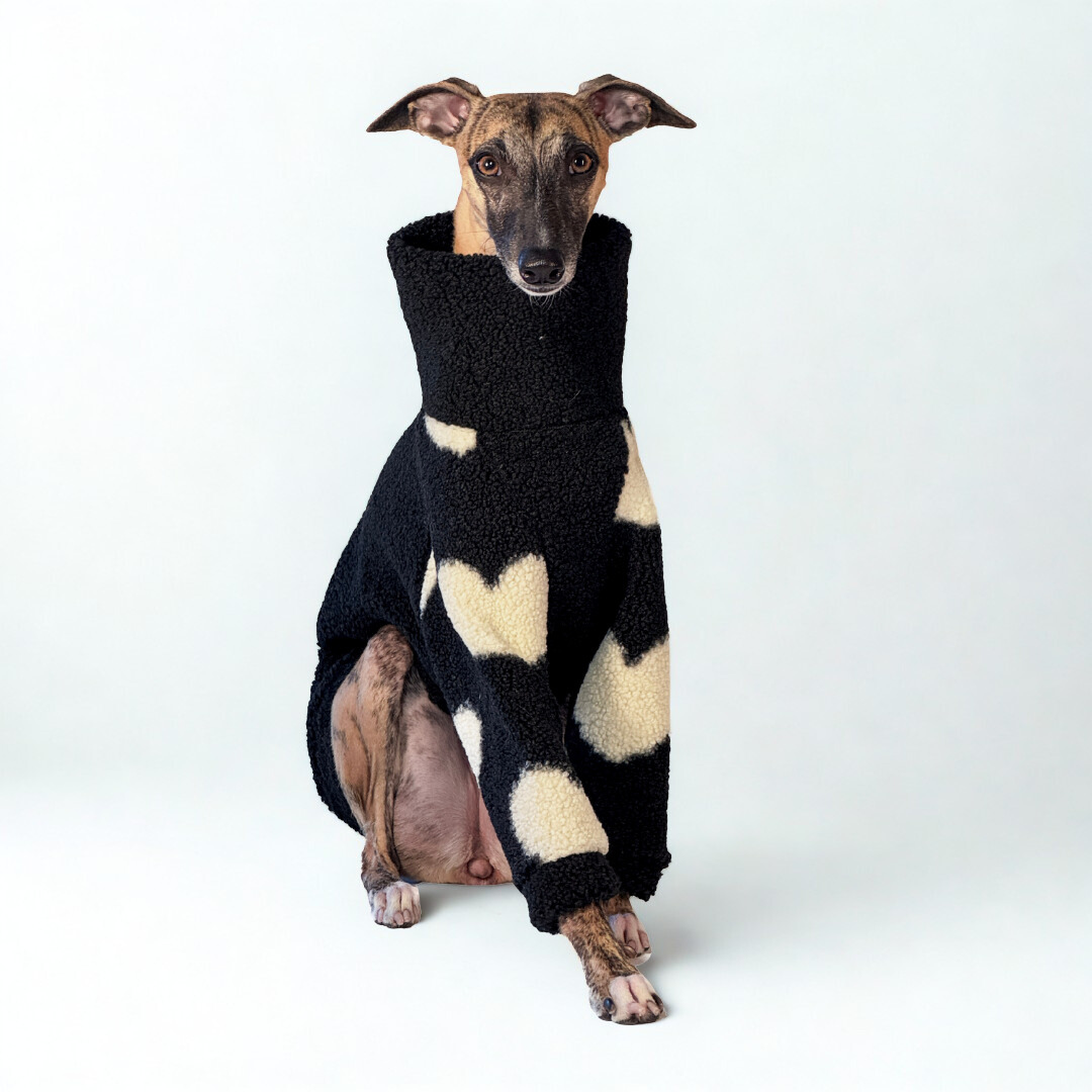 Heart on my sleeves (black)