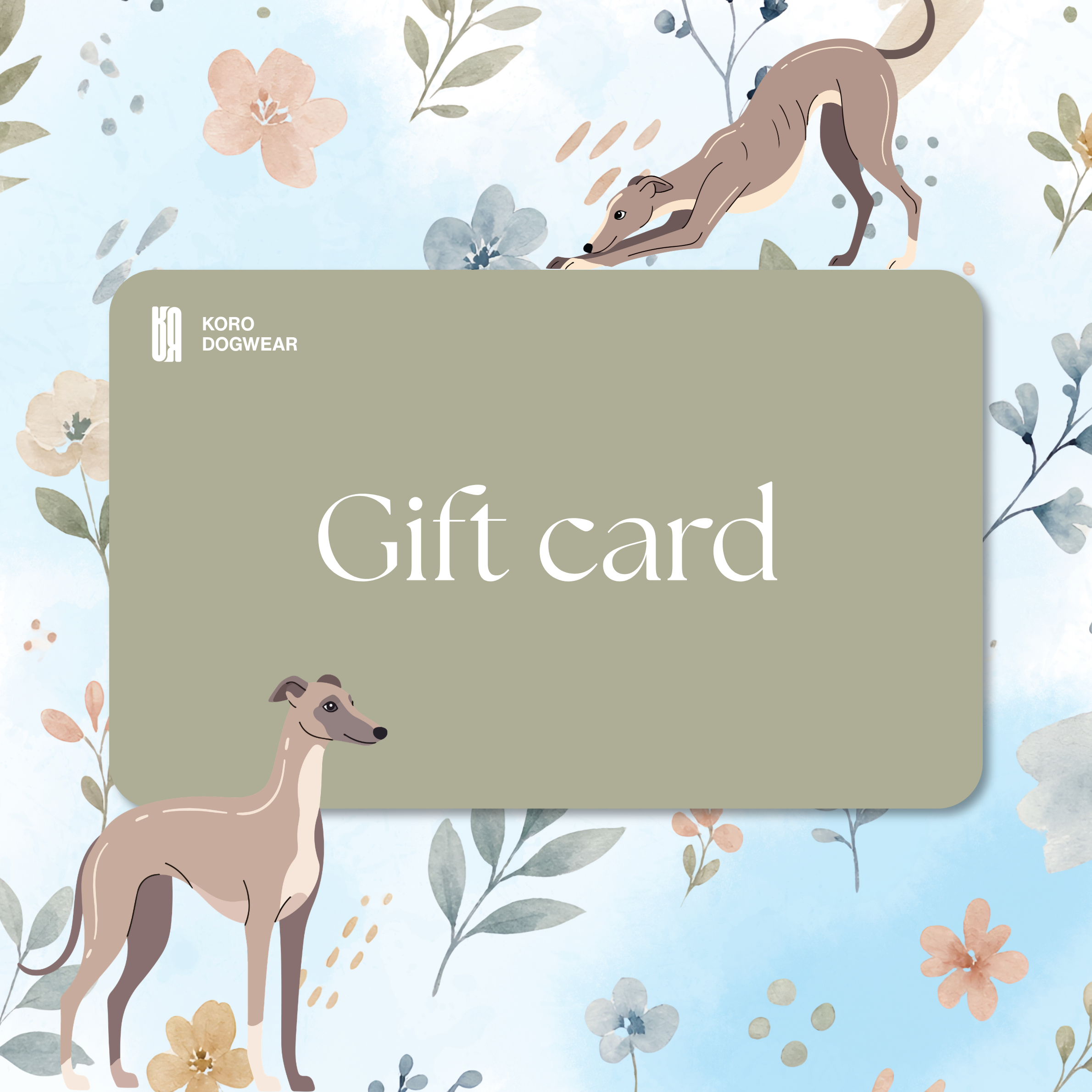 Koro dogwear giftcard